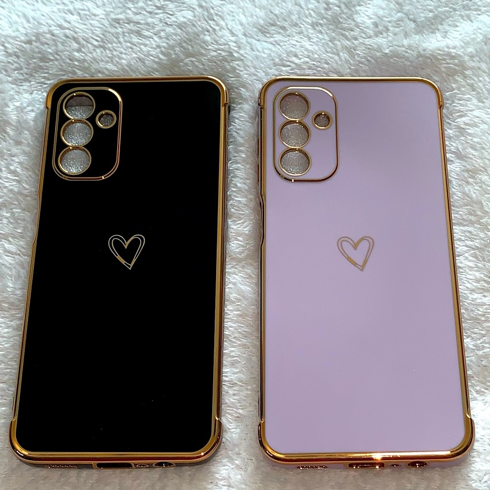 Samsung Galaxy A13 5G Case, Cute Heart Pattern Slim Fit Soft Flexible Shockproof